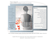 Tablet Screenshot of lasercosmetic.com